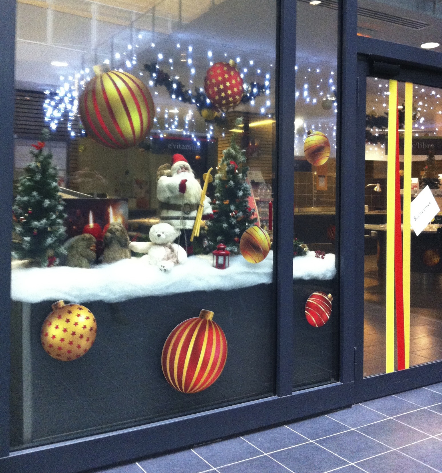 Déco vitrine