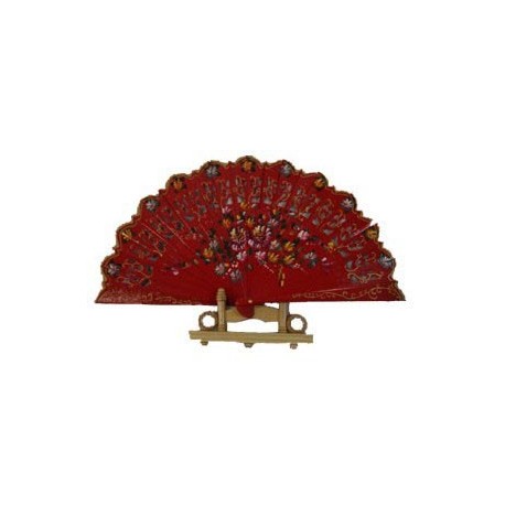 Eventail A Main Espagnol Bois Differents Coloris Diam 50 Cm Decors Du Monde