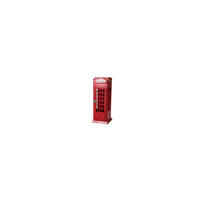 Cabine Téléphonique - metal - 67 x 20 x 20 cm
