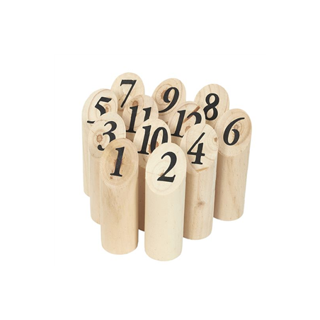 Jeu de quilles en bois