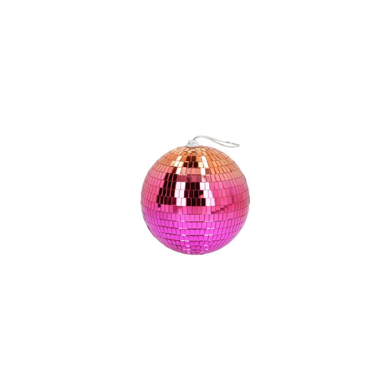 Boule à facette disco multicolores pastel (Diam. 15 cm) 4 couleurs dispo