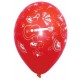 Pochette de 8 ballons multicolores motifs "Espagne" - Diam. 29cm 