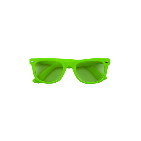Paire de lunettes vertes fluo - pvc