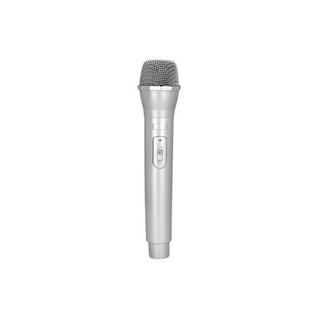 Microphone argent 23.5cm