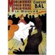 Affiche " Moulin rouge " - 50 x 70 cm