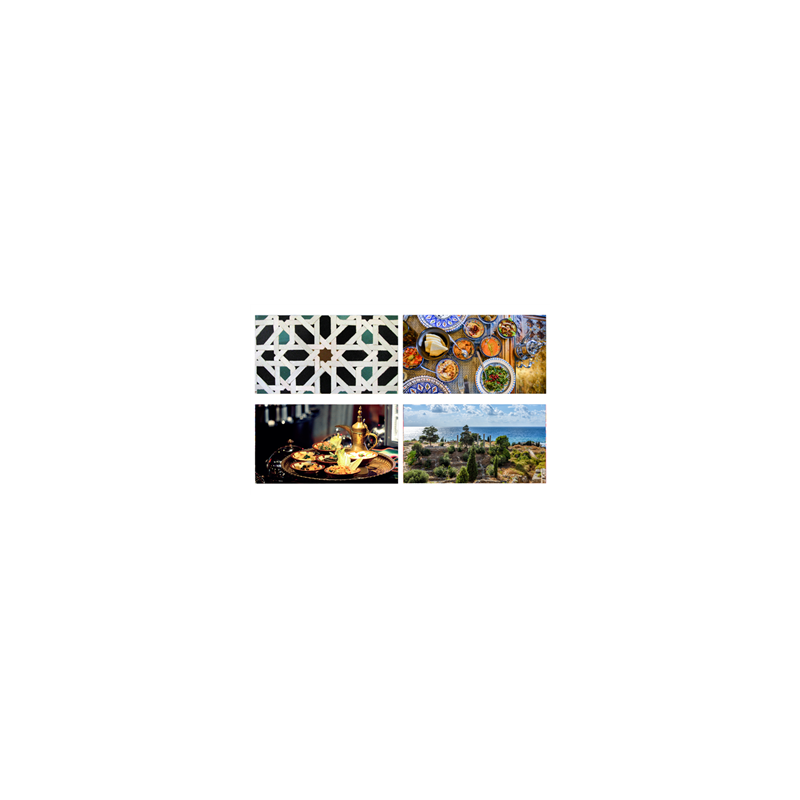 Mobiles Liban x4 - carton - 27 x 49cm