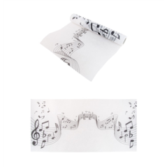 Chemin de table partition de musique 30cm x 5m