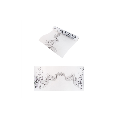 Chemin de table partition de musique 30cm x 5m