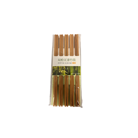 Paires de baguettes x10 - bambou