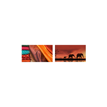 Mobiles Inde x2 - carton - 27 x 49cm