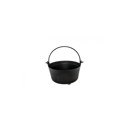 Chaudron noir en pvc 23 x 13cm