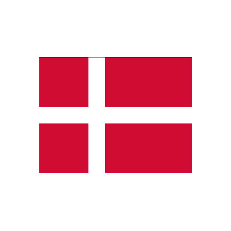 Drapeau Danemark - tissu - 60 x 90cm
