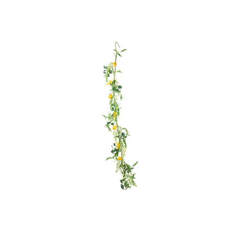 Guirlande de mimosa et citrons - Long. 190cm