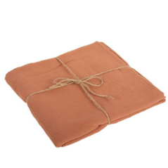 Nappe en tarlatane Terracotta 150 x 300cm