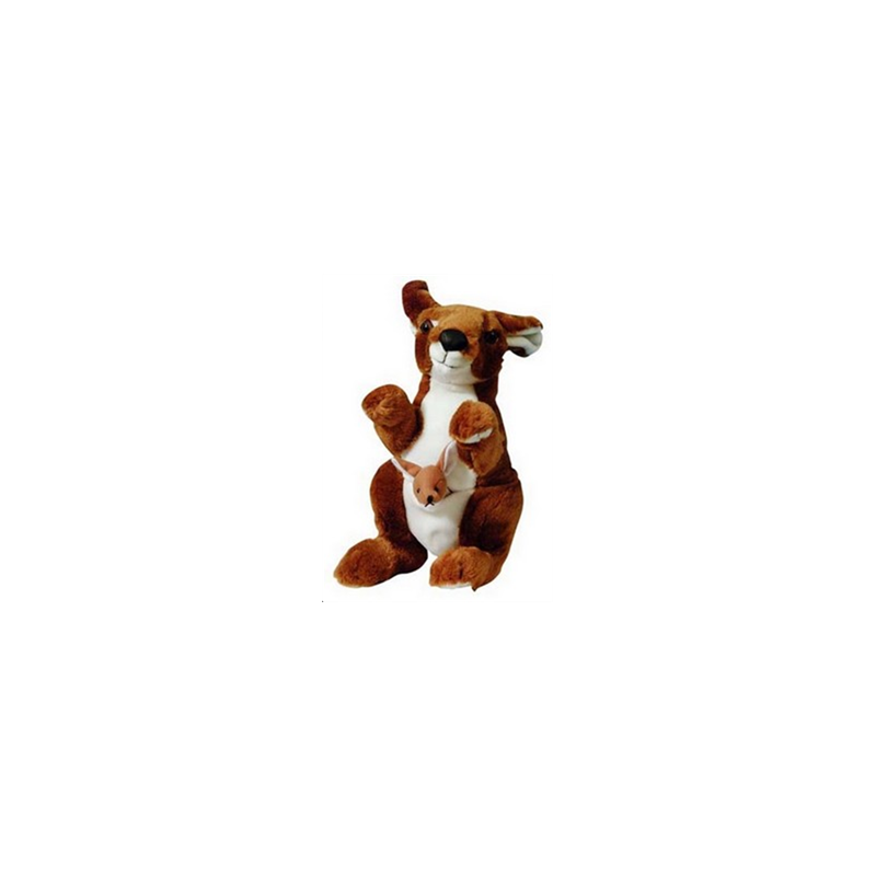 Peluche kangourou - Haut. 30cm