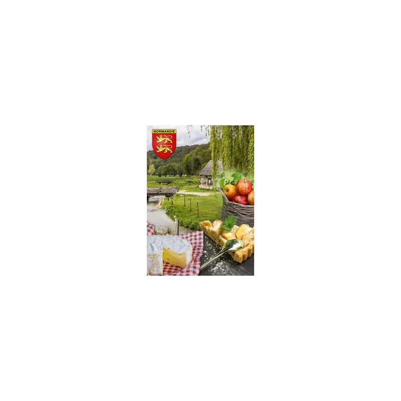 Affiche Normandie - 50 x 70 - 250 g.