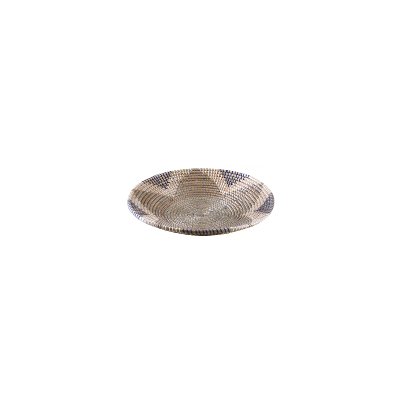 Corbeille ronde en jonc de mer - Diam. 46cm