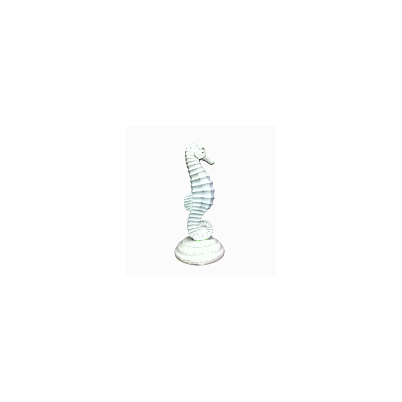 Hippocampe en résine 32 x 14cm