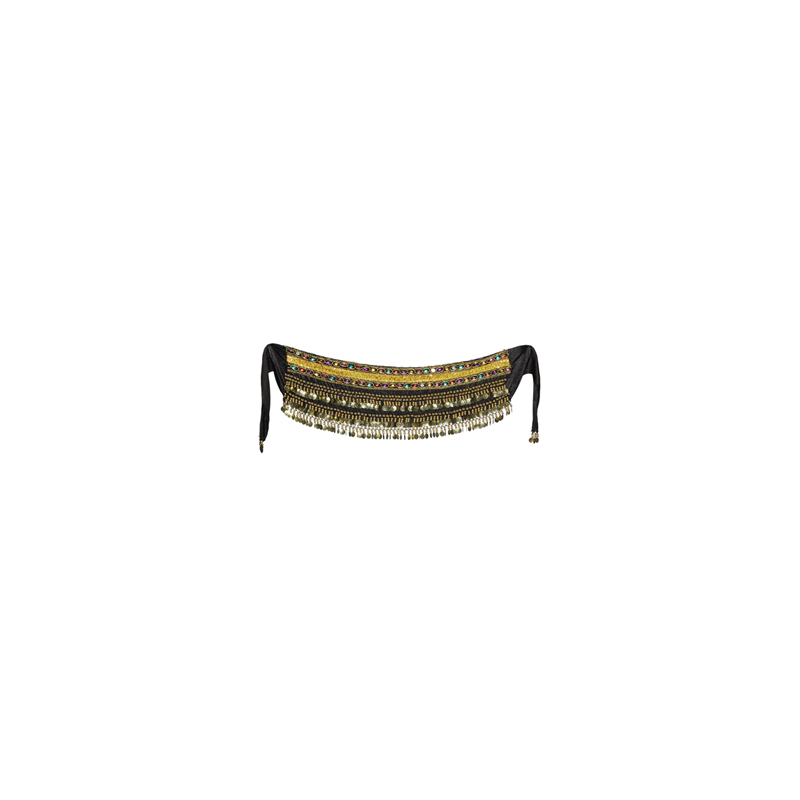 Foulard Ceinture Noire Danse Orientale 150 cm