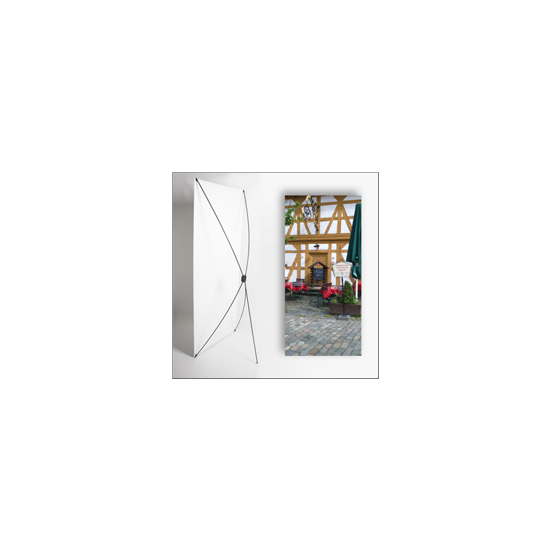 Kakemono Allemagne 1 - 180 x 80 cm - Toile M1 avec structure X- Banner