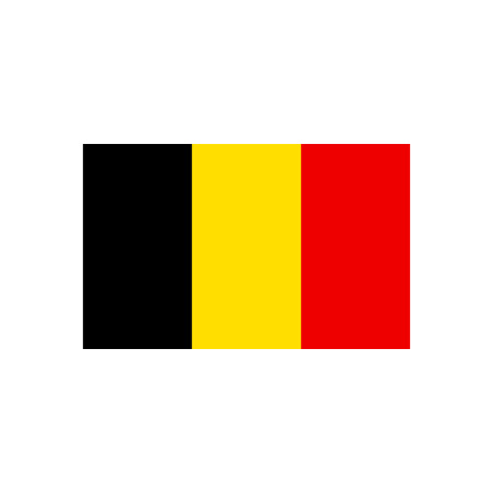 Drapeau Belgique - tissu - 60 x 90cm