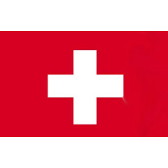 Drapeau Suisse - tissu - 60 x 90cm