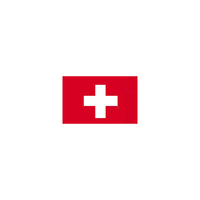 Drapeau Suisse - tissu - 60 x 90cm
