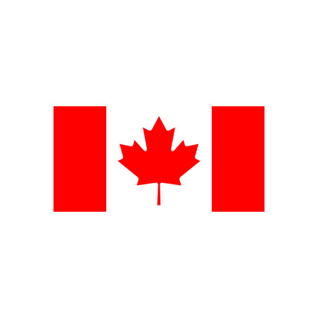 Drapeau Canada - tissu - 90 x 150cm