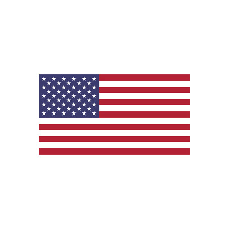Drapeau USA - tissu - 60 x 90cm