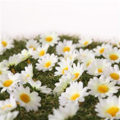 Sachet de 230 fleurs - artificielle - diam 4cm