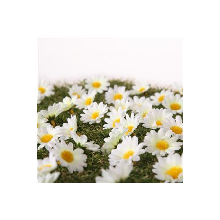 Sachet de 230 fleurs - artificielle - diam 4cm