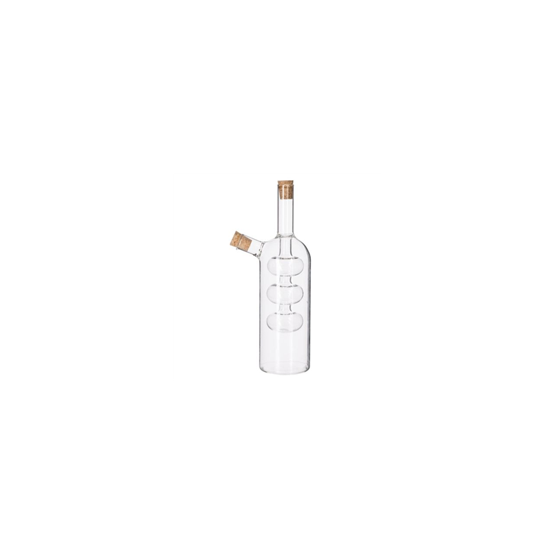 Bouteille huile et vinaigre 2 en 1 - 21cm
