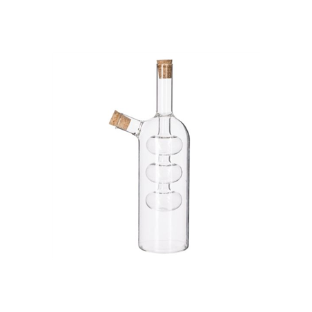 Bouteille huile et vinaigre 2 en 1 - 21cm