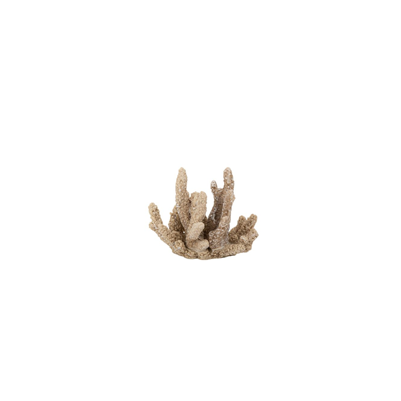 Coraux en résine coloris Sable 11 x 16 cm