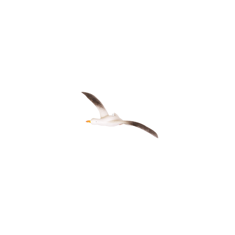 Mouette  - pvc - Longueur 30 cm envergure 50 cm