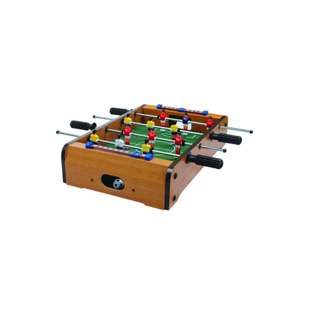 Mini Baby foot de table en bois et PVC 51 x 31 x 10 cm