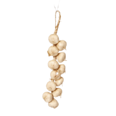 Tresse d'ails - polystyrène/paille - Long. 50cm