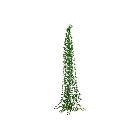 Guirlande feuilles de saule vertes x10 - Haut. 210cm