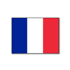 Drapeau France - tissu - 60 x 90cm