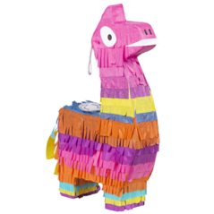Mini Pinata Lama en papier 23 x 13 x 4cm