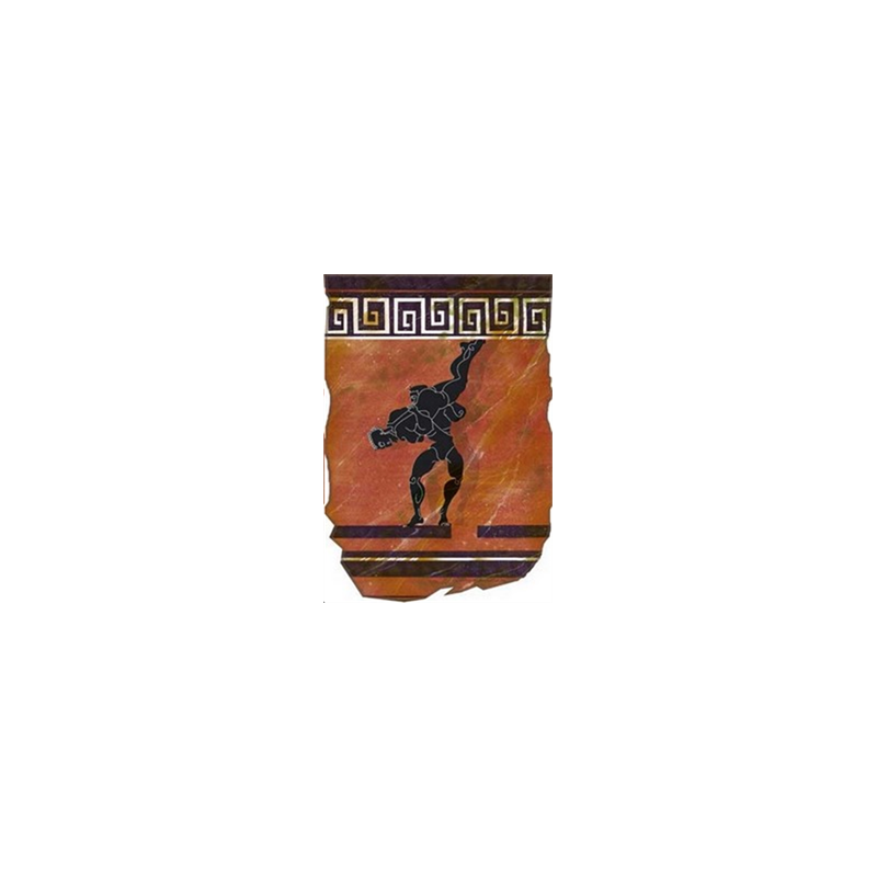 Affiche Sport Antique Lutte - 50 x70cm -