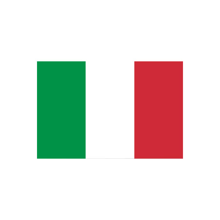 Drapeau Italie - tissu - 60 x 90cm