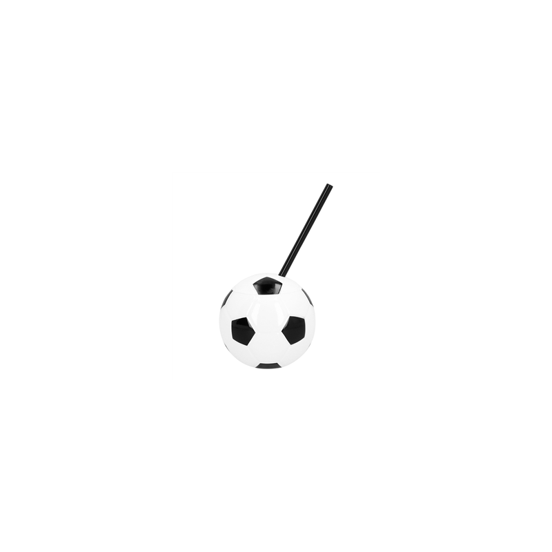 Gobelet de football avec paille 450 ml