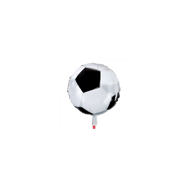 Ballon mylar foot aluminium - Diam. 43cm