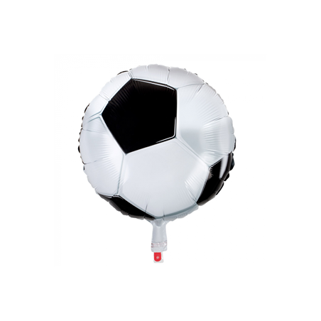 Ballon mylar foot aluminium - Diam. 43cm