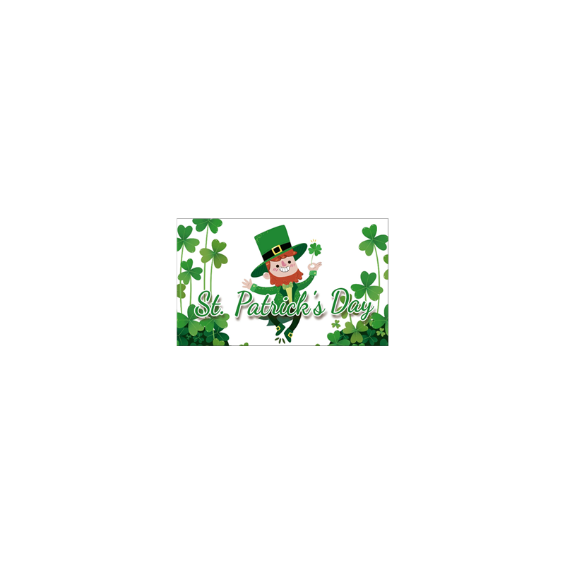 Drapeau St Patricks Day - tissu - 90 x 150cm