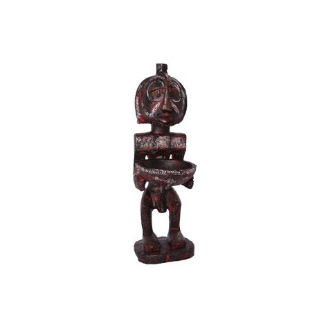Statuette  Africaine - résine - H. 48,5 cm