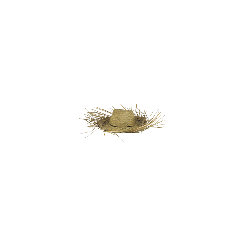Chapeau de paille exotique