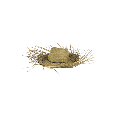 Chapeau de paille exotique