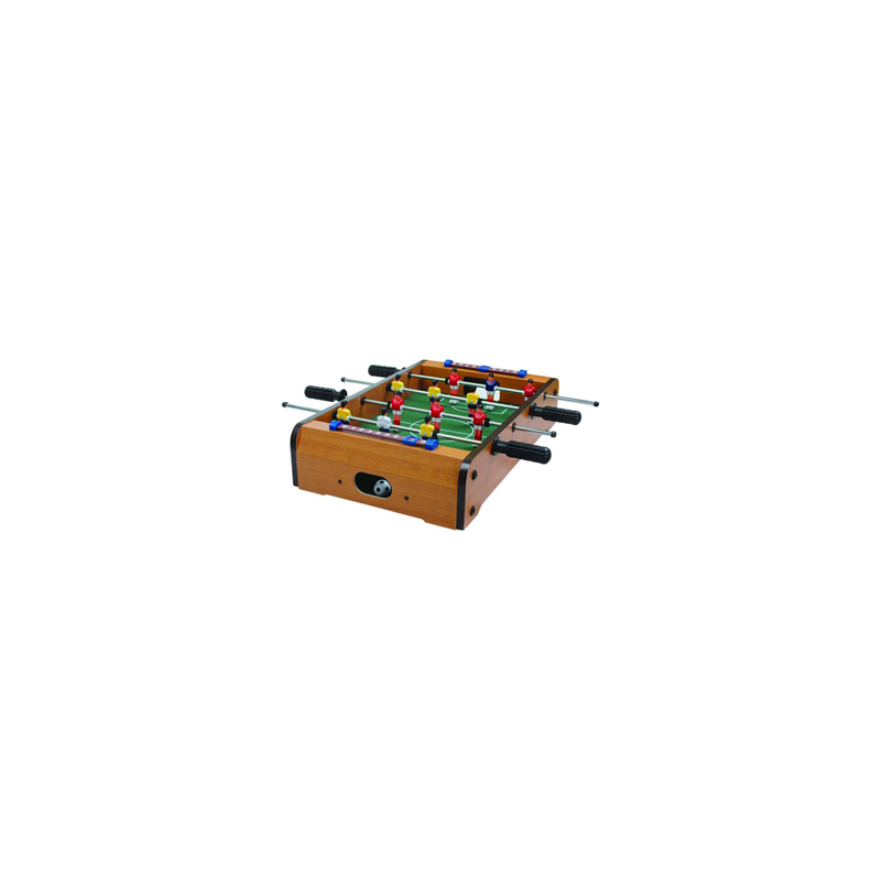 Mini Baby foot de table en bois et PVC 51 x 31 x 10 cm
